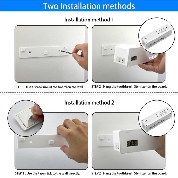 Electric Toothbrush Shelf